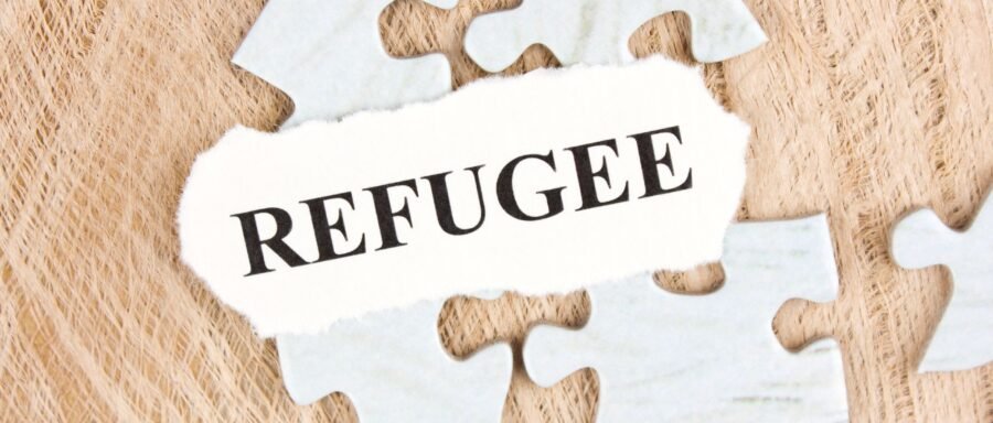 refugee lawyer Regina reviewing Basis of Claim documents